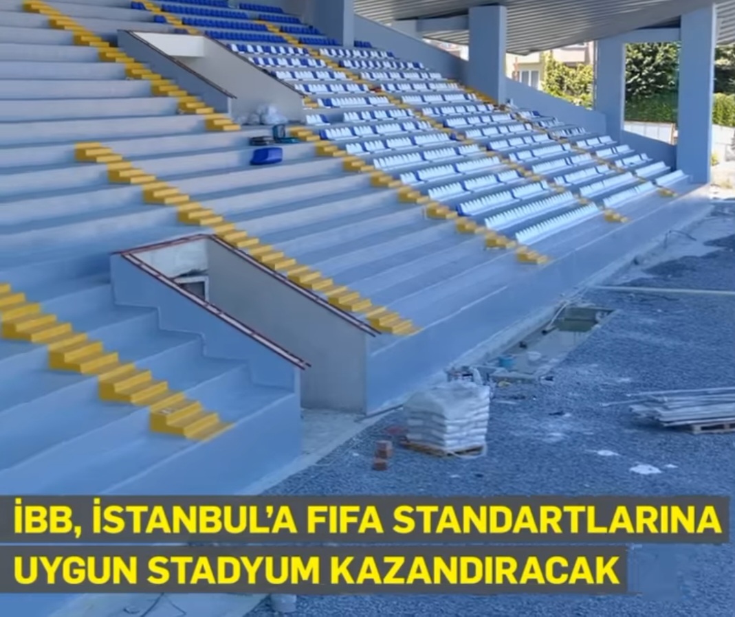 Gaziosmanpaşa FİFA standartlarında stadyumuna kavuşuyor