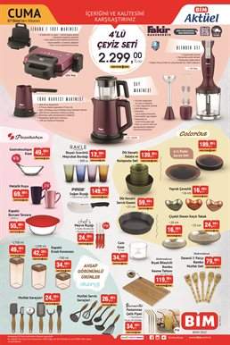 BİM 7 11 Ekim 2022 indirim kataloğu yayınlandı