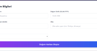 vedik doğum haritası