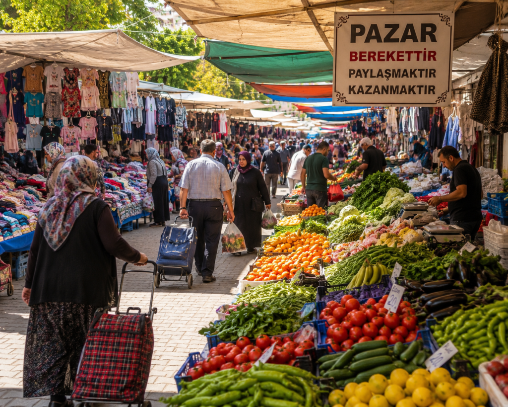 Rüyada pazar görmek
