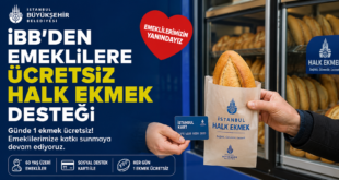 İBB’den Emeklilere Ücretsiz Halk Ekmek Desteği